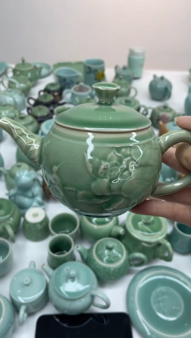 特价福利 微瑕 慧仙青瓷