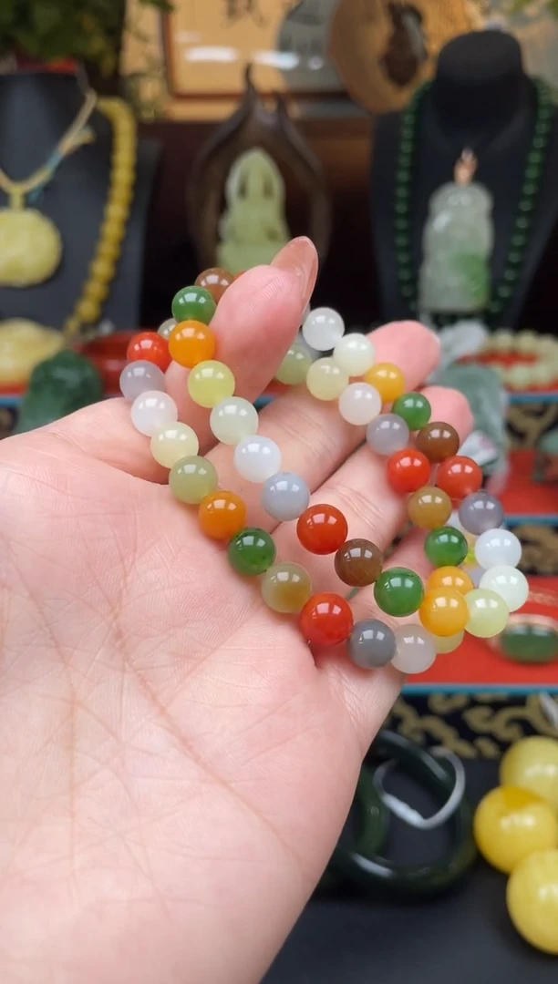 手串未镶嵌和田玉手串XH01多样性发其一