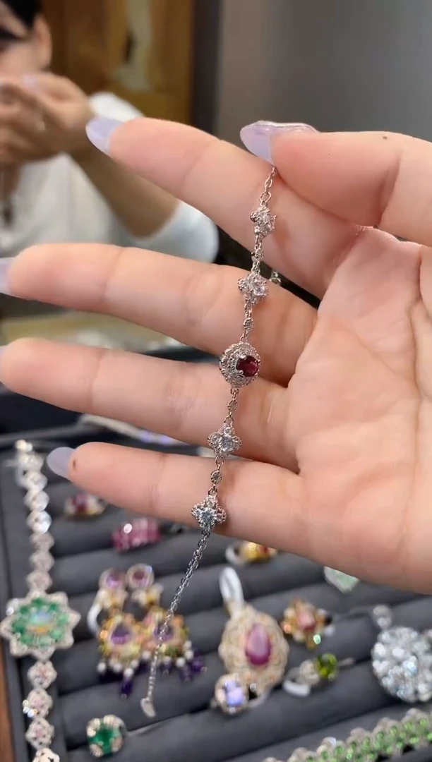 未镶嵌手链碧玺天然碧玺手链