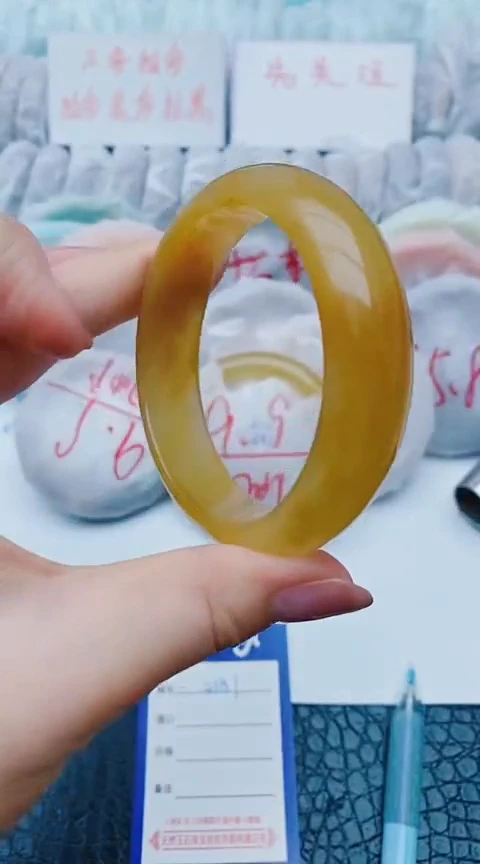 未镶嵌手镯石英质玉z131+58-59