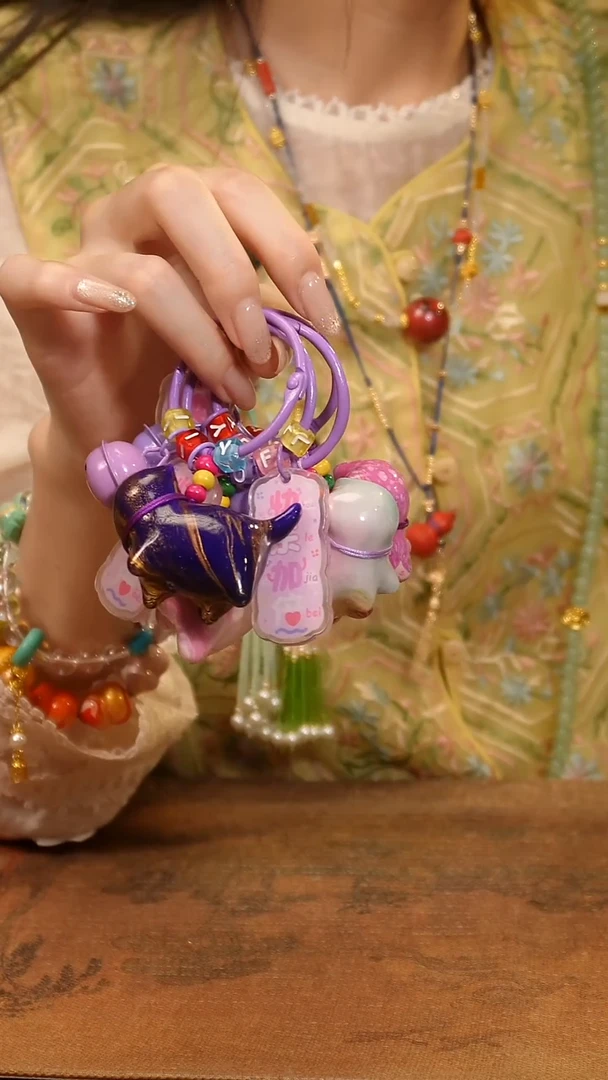 3宴禾堂漆猫挂件（多样性发一件）38