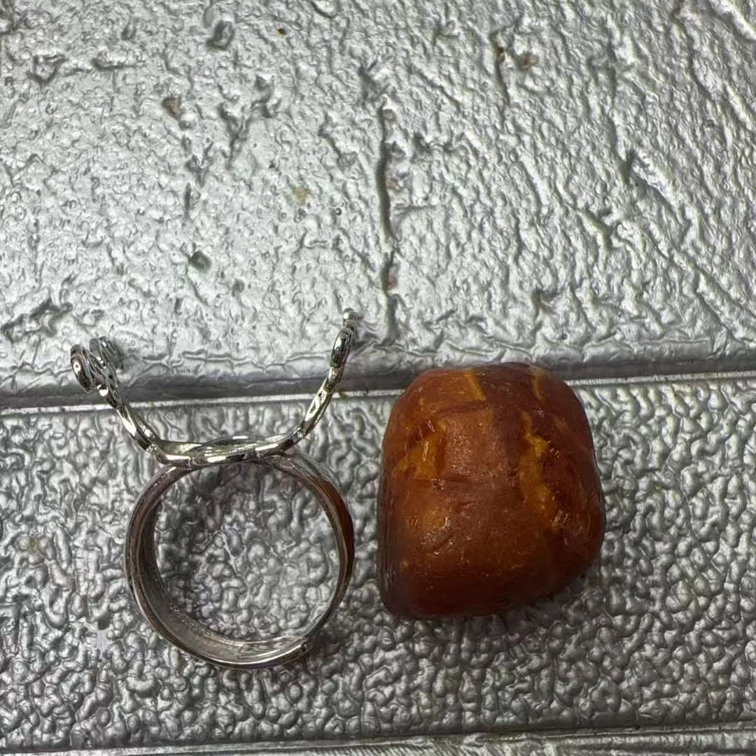 天然琥珀蜜蜡乌料