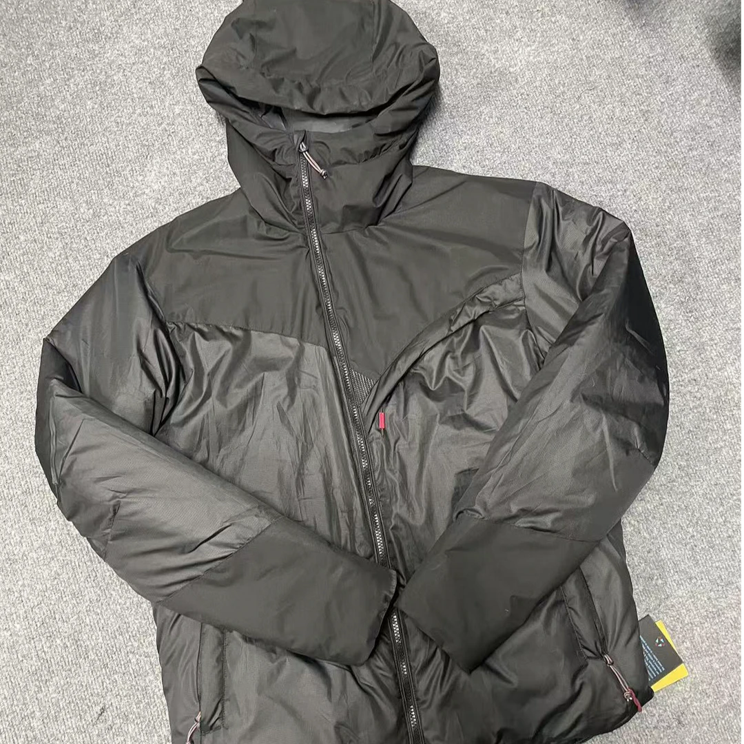 老鼠命运女神棉服银标P   男士男款运动短款休闲黑色连帽灰色