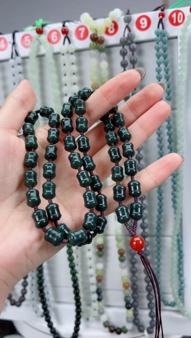 颈饰未镶嵌和田玉顺*7