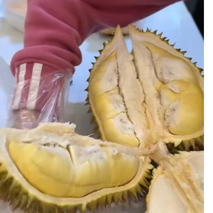 （配送到家）泰国金枕榴莲一个1.5公斤，新鲜核小榴莲同城配金枕泰国
