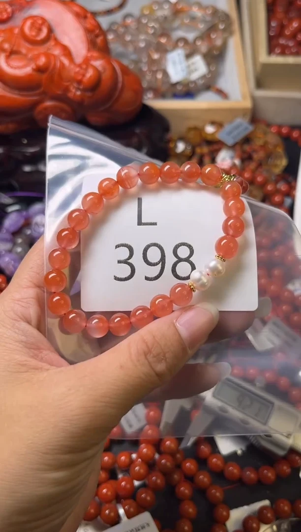 未镶嵌南红玛瑙珠宝奇石L398-7