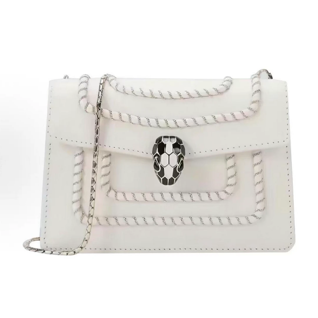 99新 BVLGARI/宝格丽 云朵奢品/宝格丽 蛇头包/98新