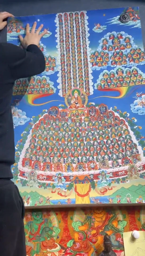 卷轴画卷轴画奥奥的唐卡