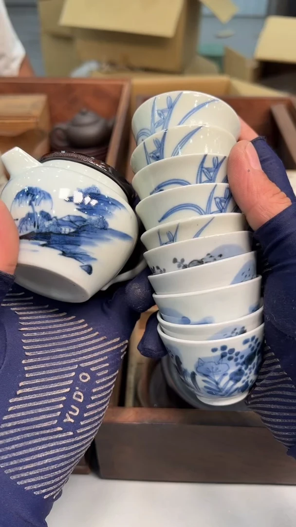 工**间紫砂茶具紫砂茶具