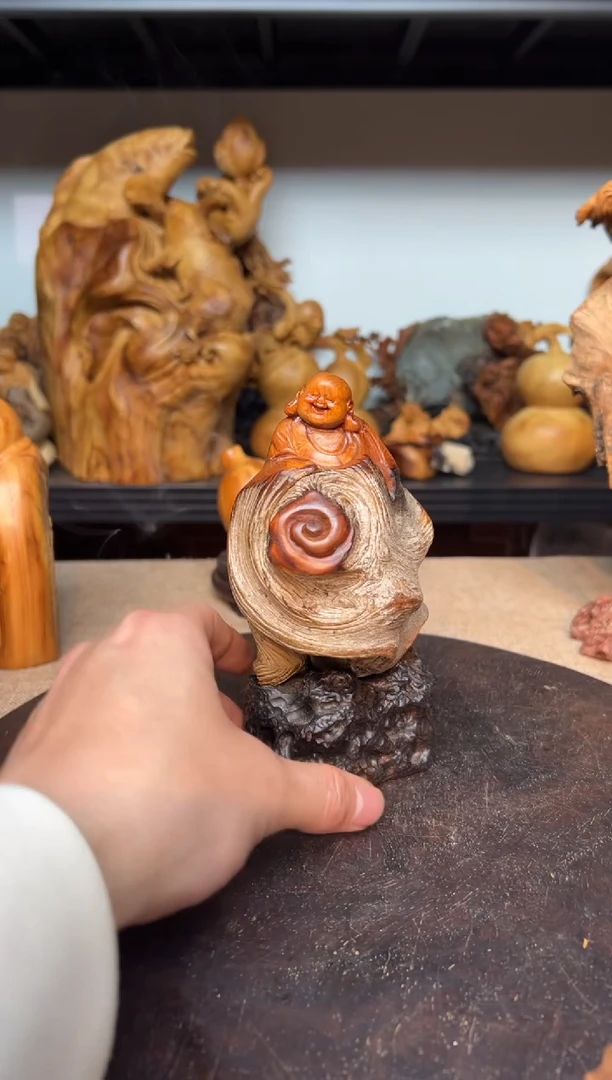 柏木（崖柏）崖柏雕刻件