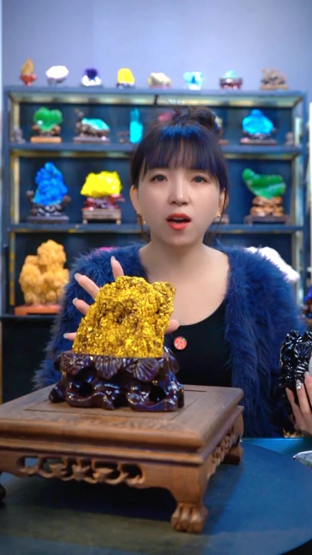 石材精品矿物晶体摆件