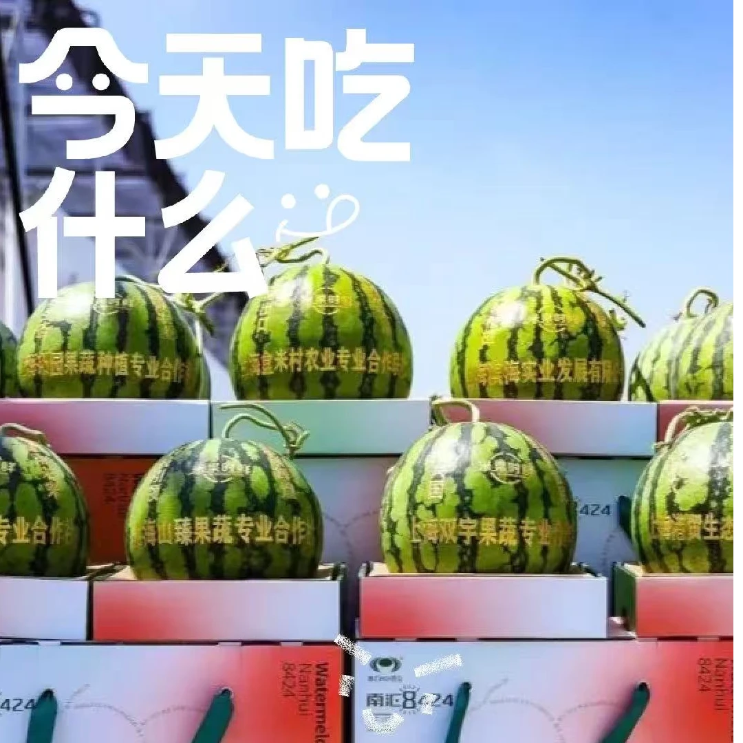 【BUNANA严选】13%含糖量的快乐：8424甜蜜公式报恩瓜7-9斤一个装