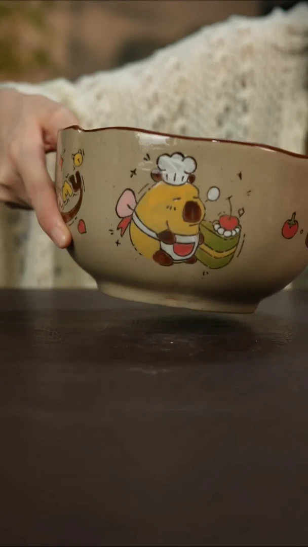 杯景德镇陶瓷杯碗柴烧多人瑕疵