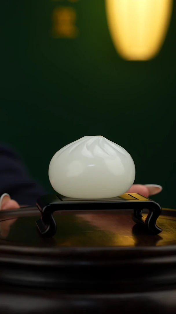 玉【小福包】天然玉石摆件