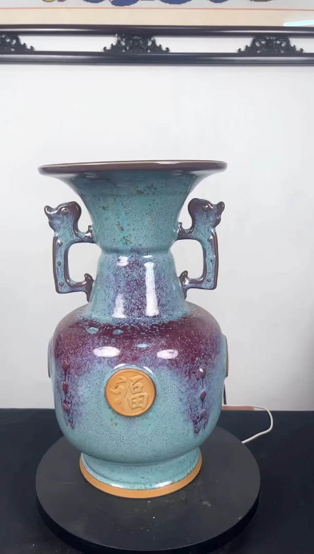 摆件神垕钧瓷收藏工艺品