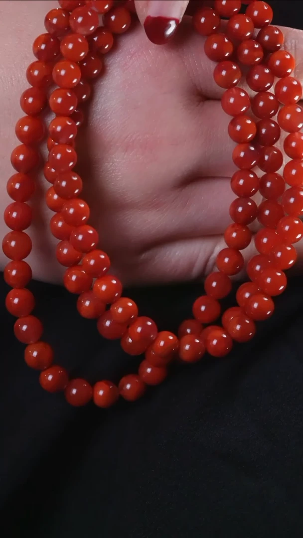 【闪购商品】南红玛瑙手串未镶嵌玫锦@@SCMJ多-8m手工