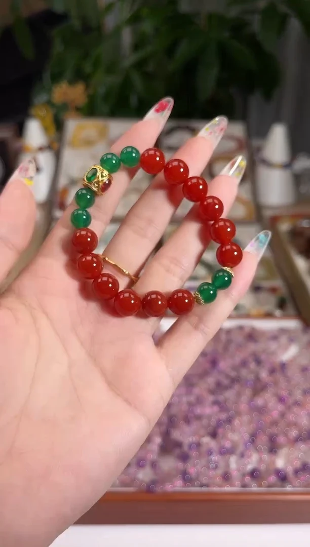 未镶嵌手串库存有限售完即止玛瑙/玉髓