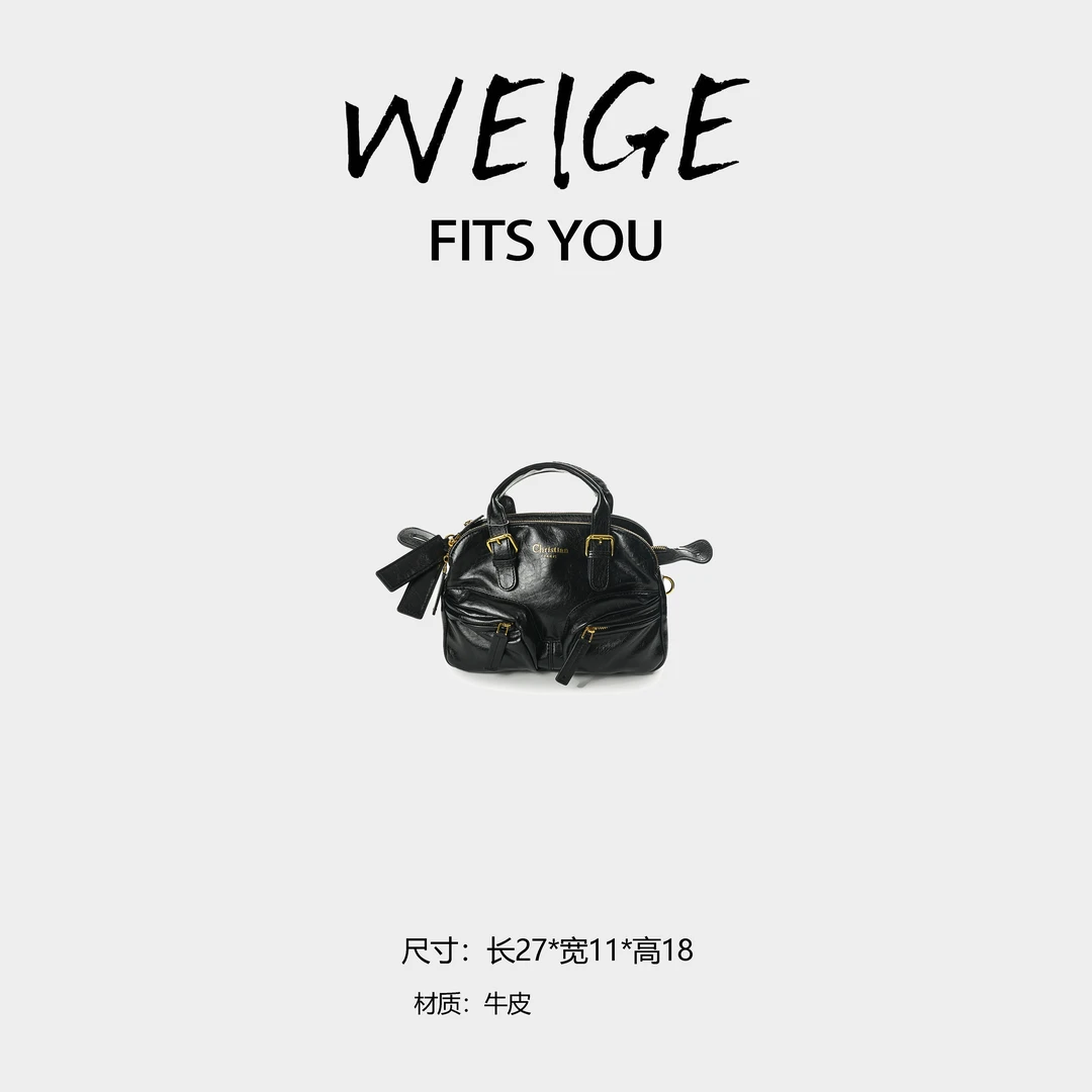 【高定系列】时尚休闲百搭通勤女士手提单肩包BV2506106-黑色