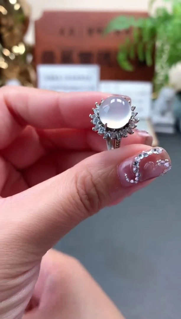 【闪购商品】玛瑙/玉髓戒指合金戒指