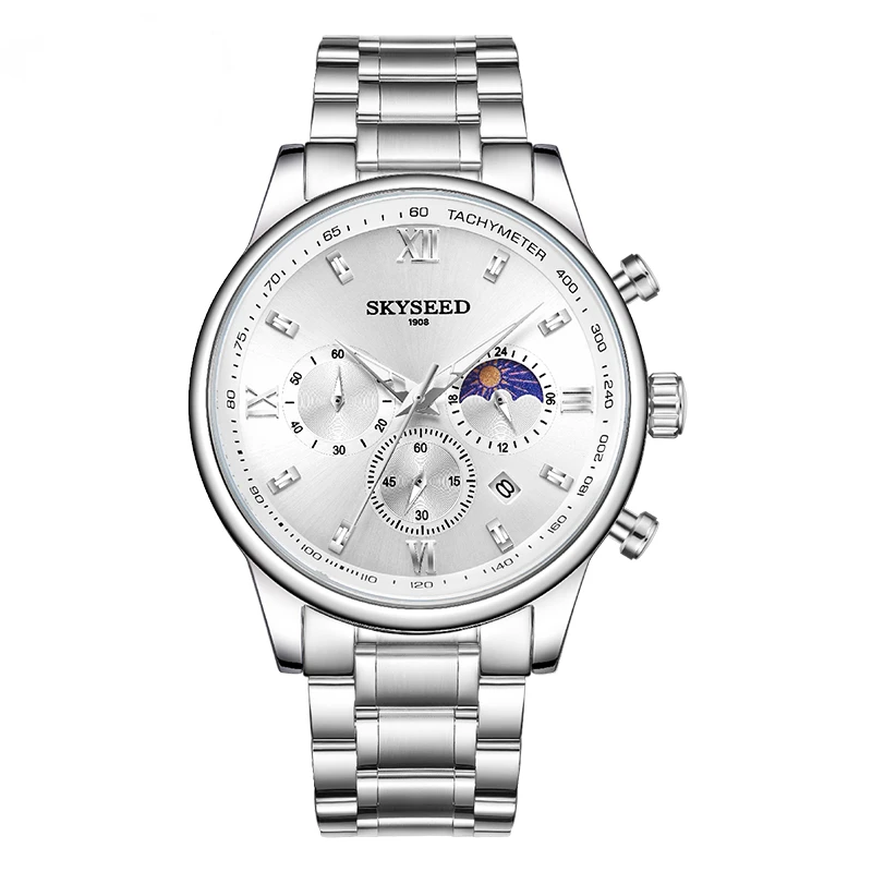 男士手表月相多功能男士腕表（萍总）