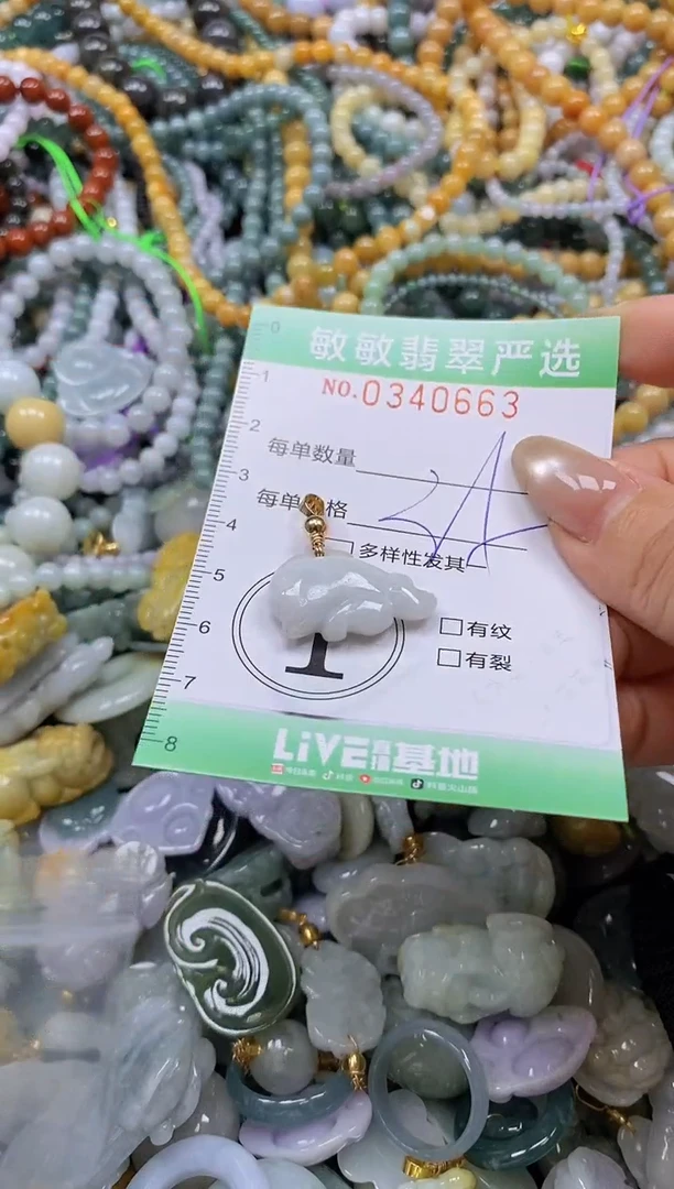 颈饰未镶嵌翡翠闪购0340663