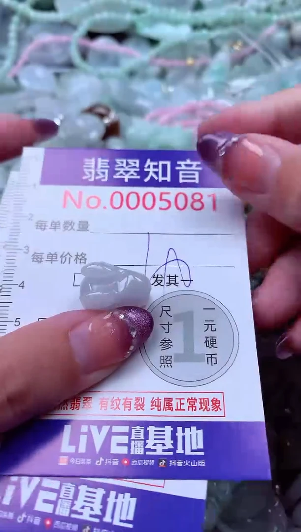 翡翠未镶嵌吊坠(不含链)5081