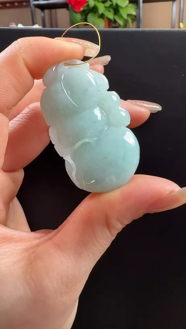 颈饰未镶嵌翡翠葫芦