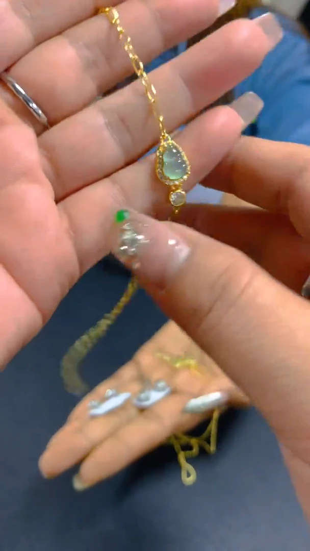 【闪购商品】翡翠手链未镶嵌1034657714多样性发一