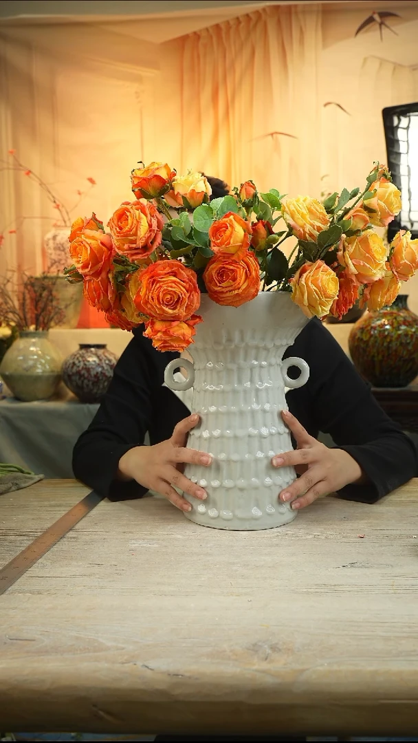 高度29口径23陶瓷花瓶