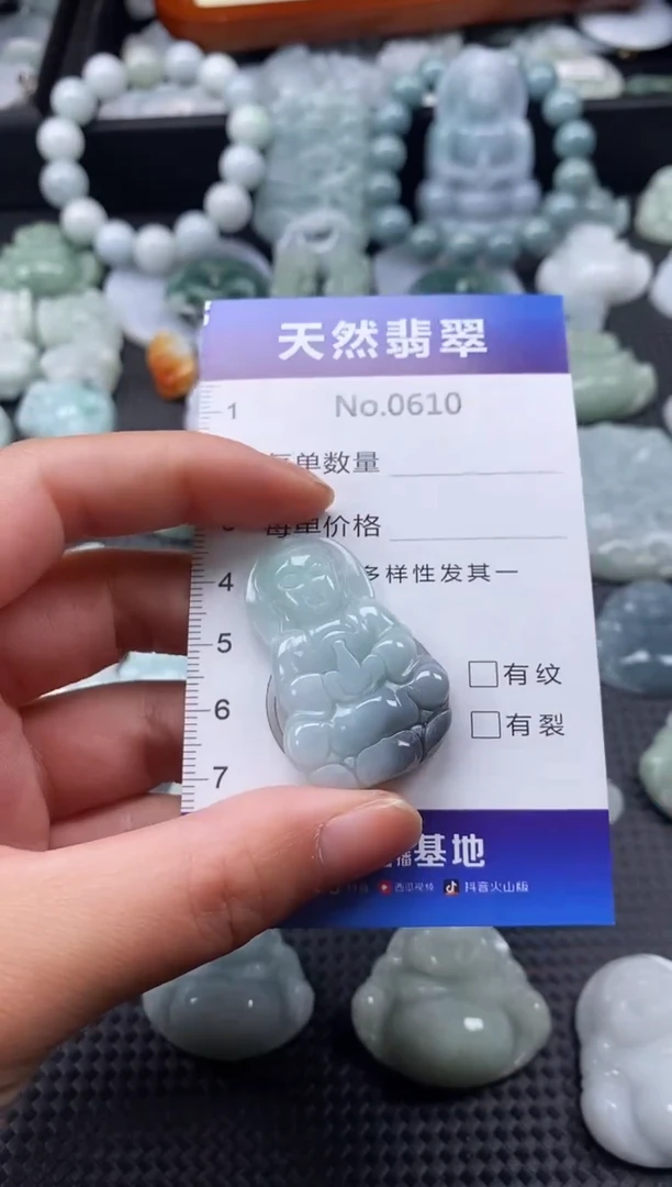 【闪购商品】翡翠颈饰未镶嵌缅甸A货翡翠0610