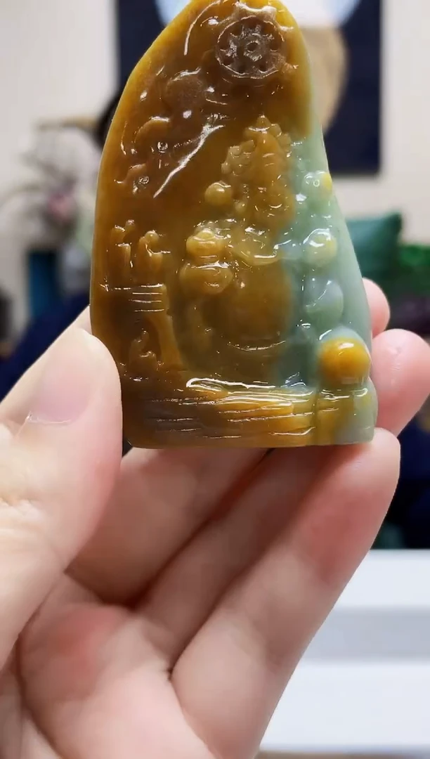 未镶嵌定制翡翠吊坠73