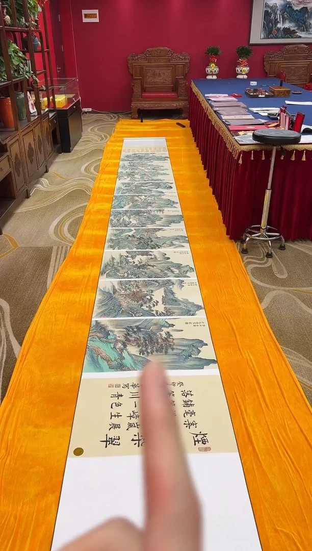 国画李希涛孤品手卷