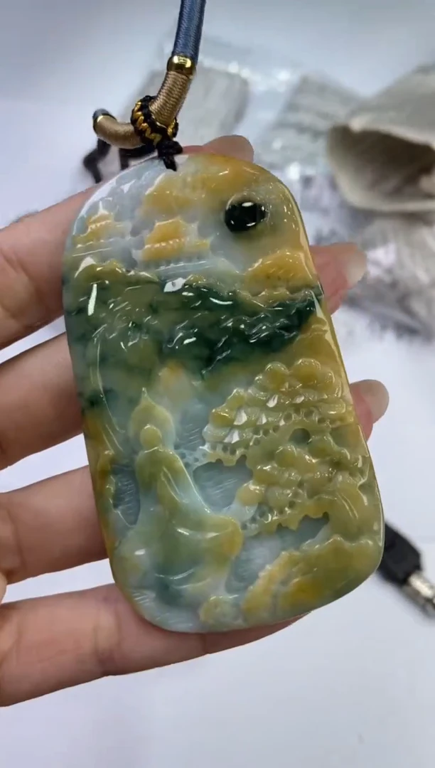 翡翠挂件未镶嵌2223126