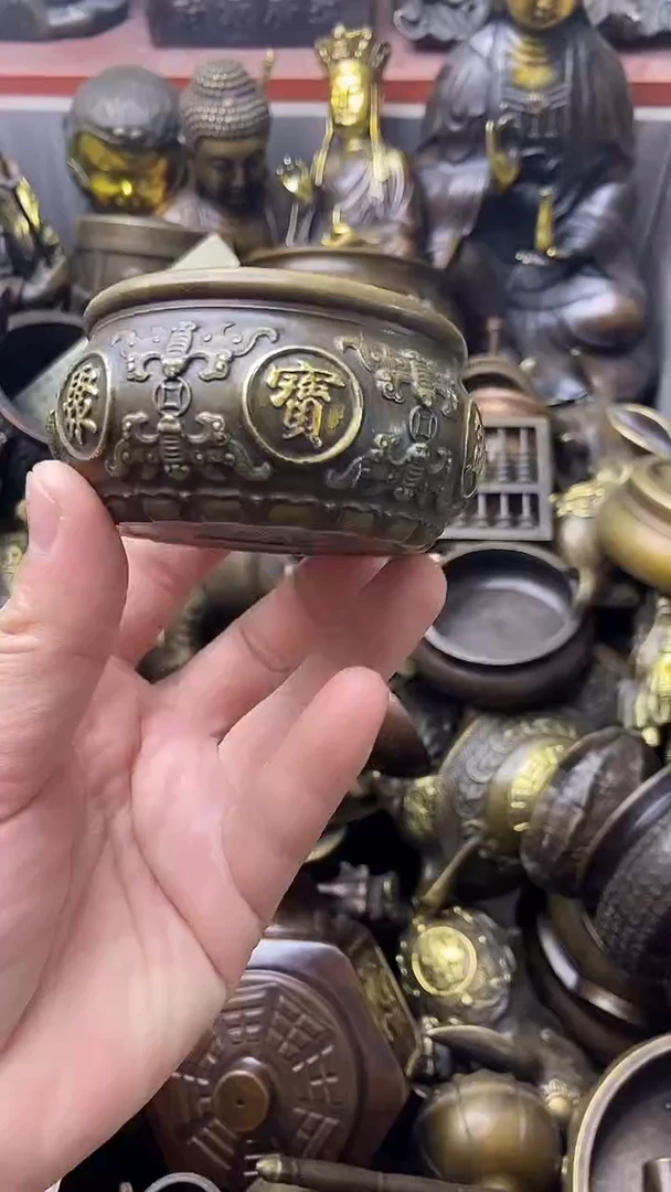 精美铜器，点击下单