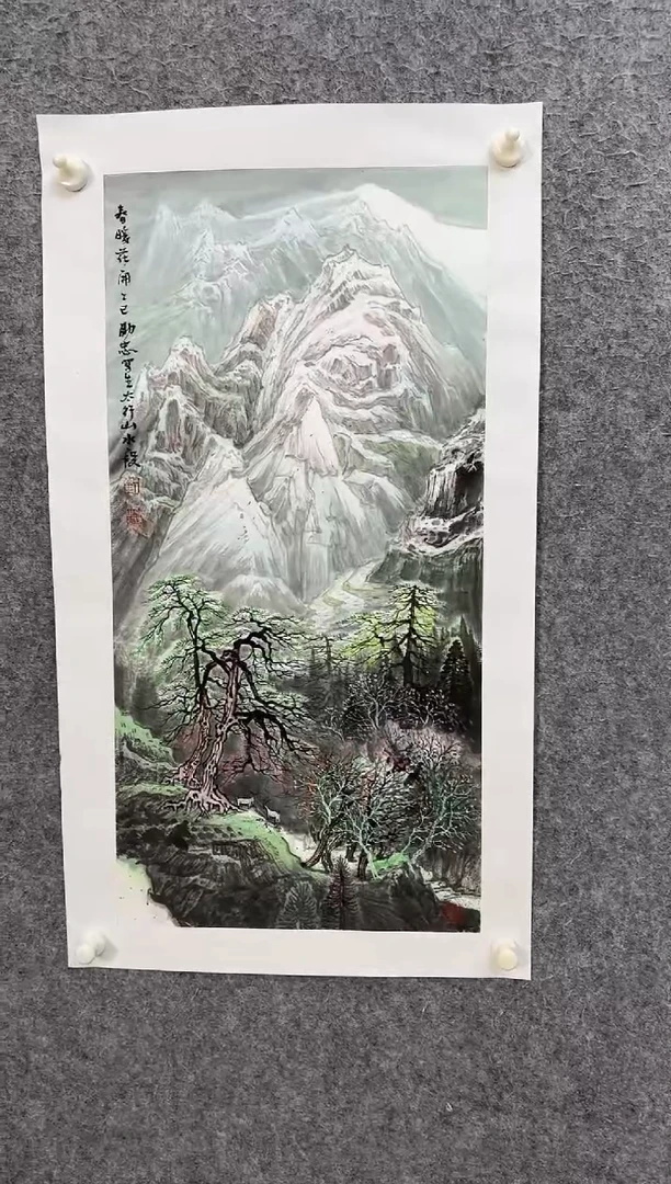 国画ST-LZZ-绘画作品