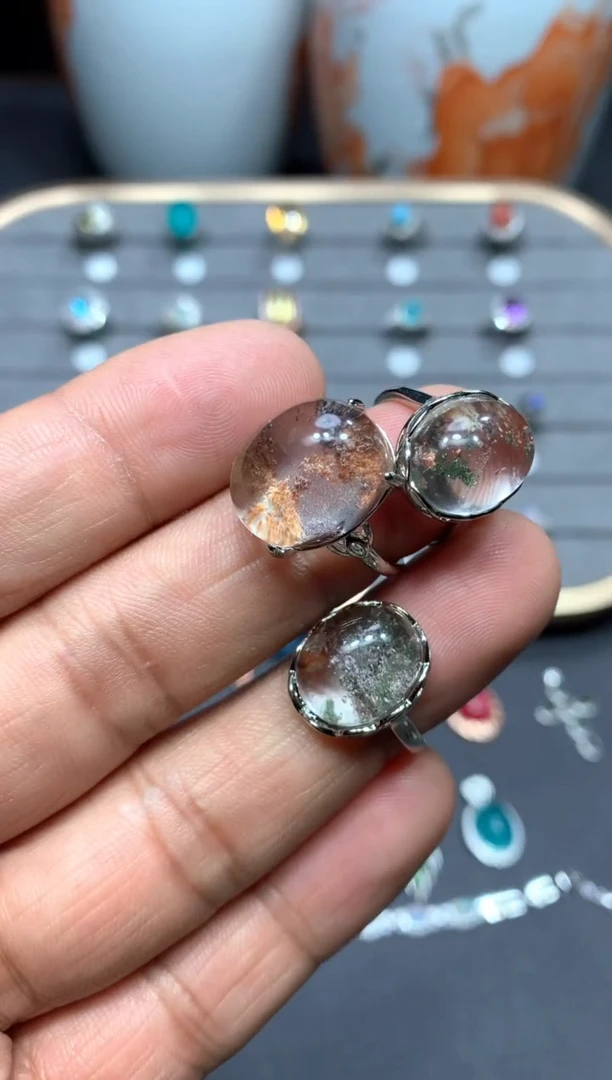 【闪购商品】水晶戒指未镶嵌W48（随机性发货只发一单）