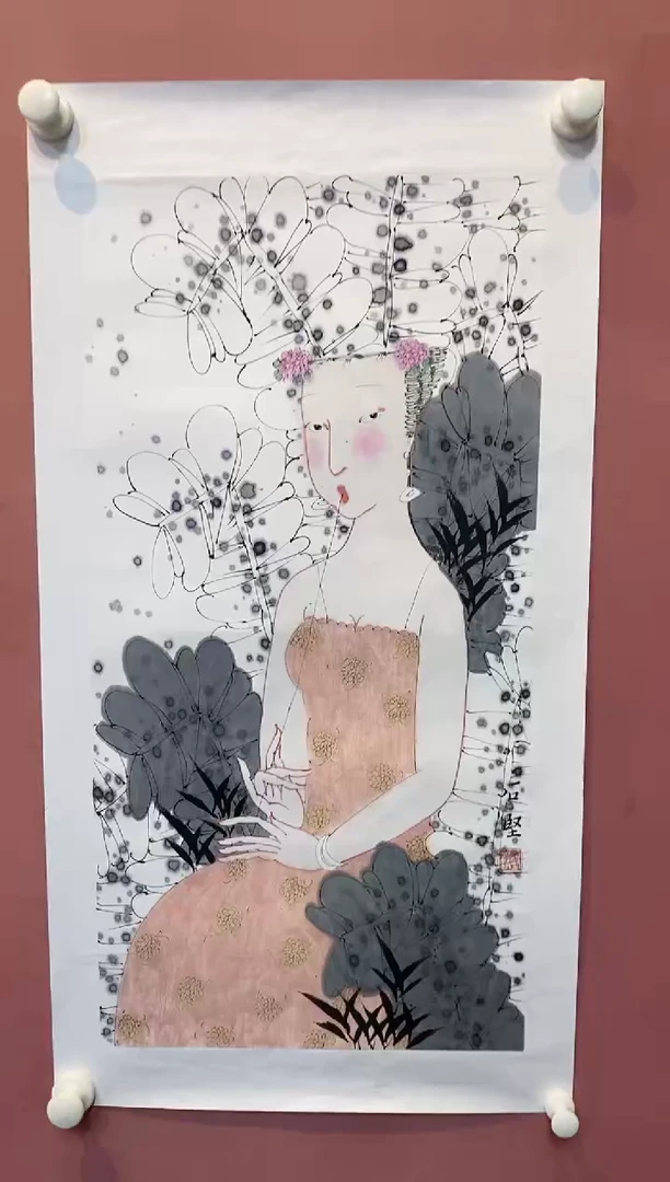 国画欧阳石坚国画福利