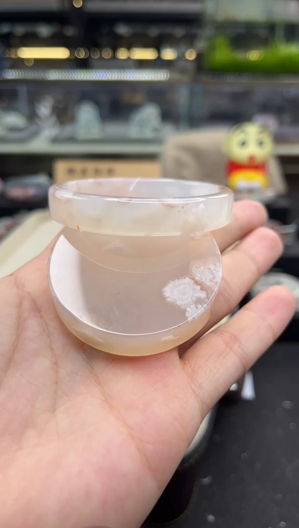 未镶嵌手镯石英质玉55圈口 （赠品镯心）3624275