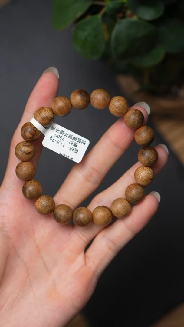 沉香手串L96-13   正区芽庄奇星老料  11.5  9g