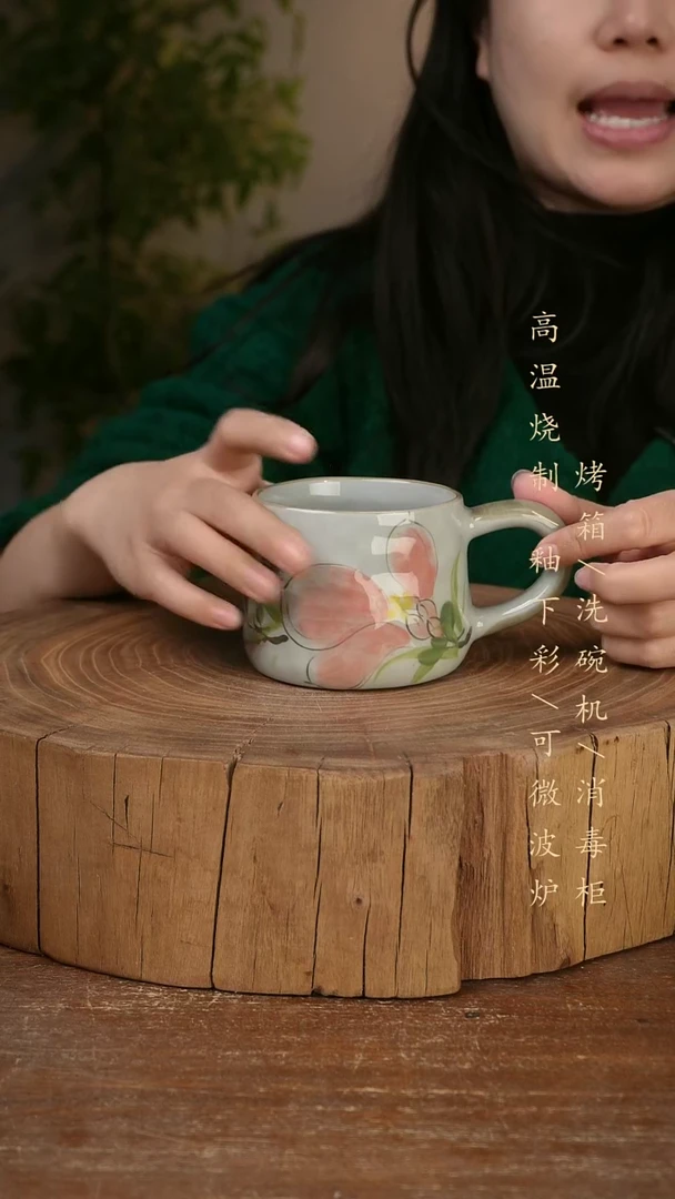 碗瓷景德镇手工手绘高温瓷釉下彩