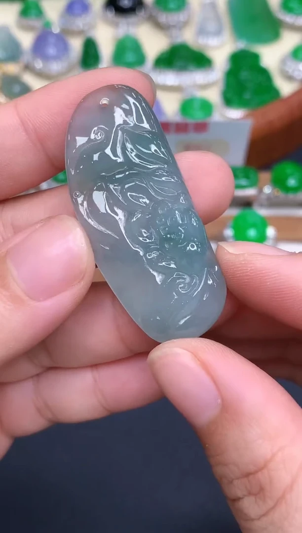 颈饰未镶嵌翡翠285-中国好珍宝