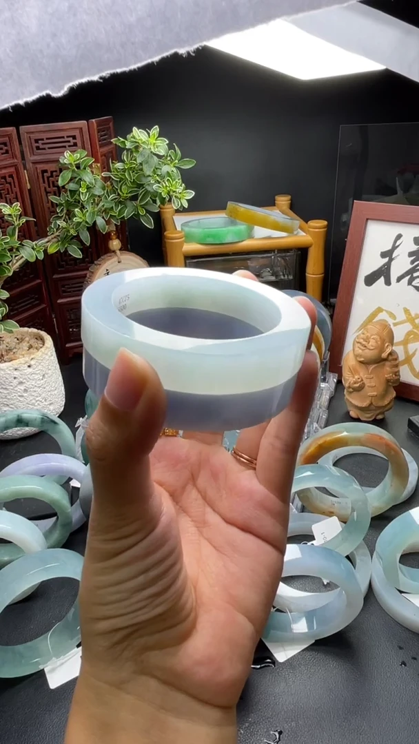 定制翡翠毛胚手镯未镶嵌毛胚定制