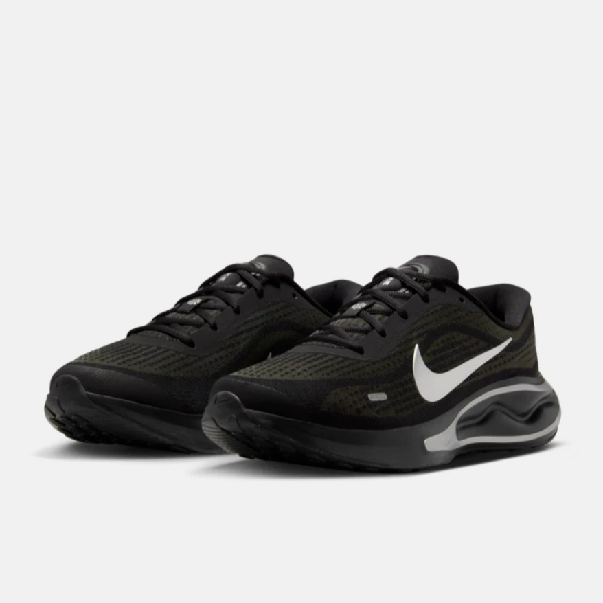 耐克/NIKE男子新款JourneyRun黑银公路专业舒适跑步鞋 IM3374001