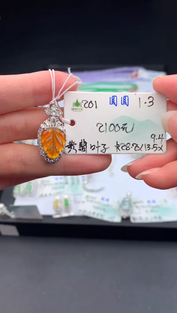 颈饰未镶嵌翡翠翡翠自带#送人#，假一赔三