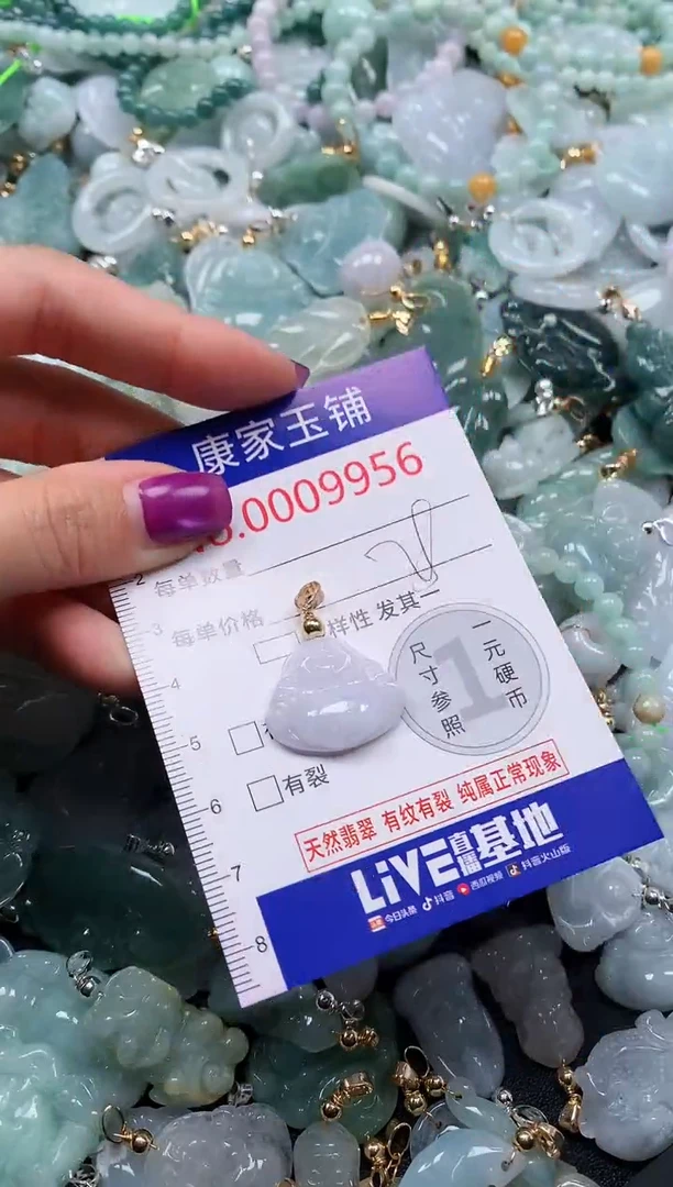 颈饰未镶嵌翡翠9956