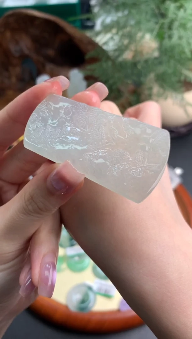 未镶嵌定制翡翠翡翠饰品-221 毛货