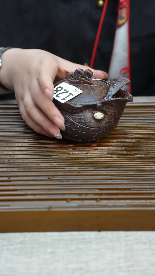 纯手工粗陶茶具每只不一样
