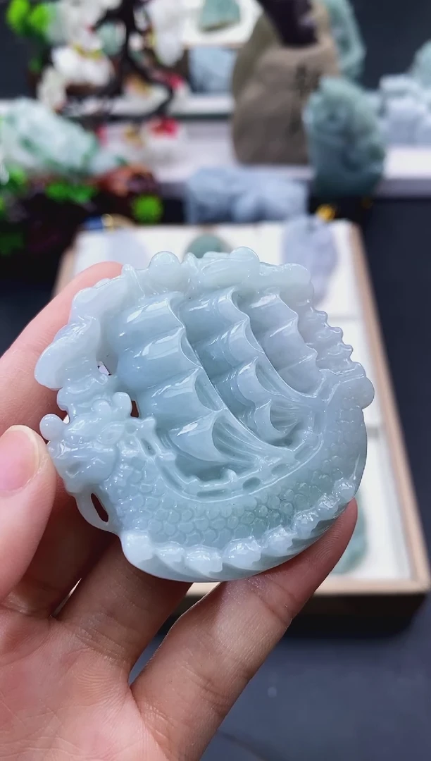 颈饰未镶嵌翡翠天然缅甸A货翡翠