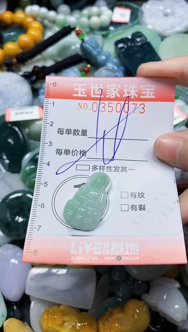 颈饰未镶嵌翡翠直播闪购Y0350073多样性发其一