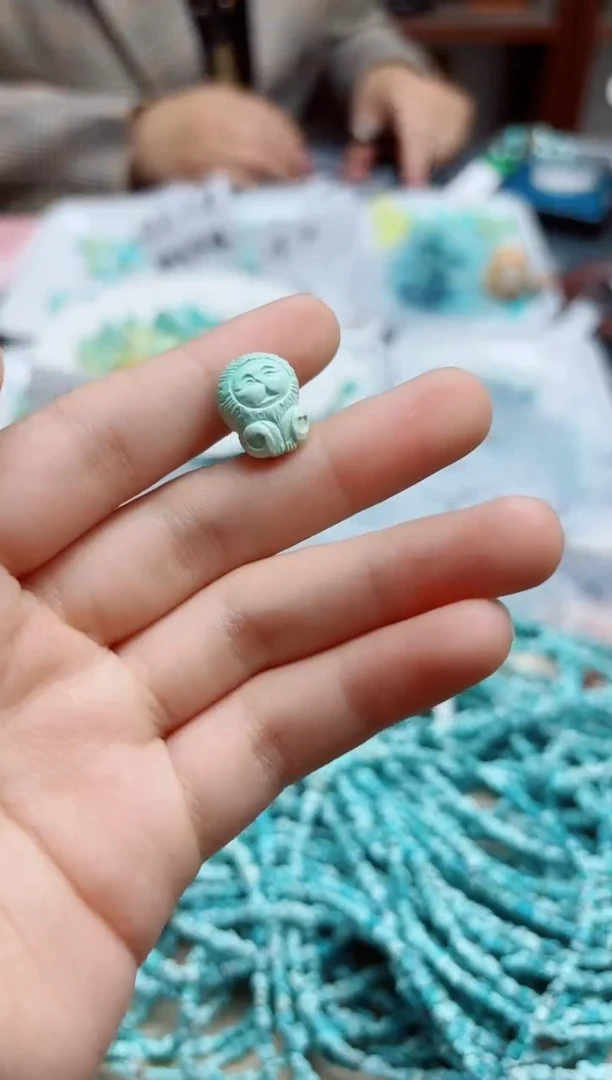 绿松石未镶嵌配饰松石配饰*1 GW